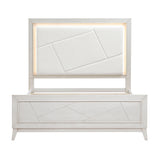 Asteria Antique White Eastern King Bed from Homelegance - Luna Furniture