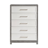Rowan Ivory/Gray Mirror (Mirror Only) from Homelegance - Luna Furniture