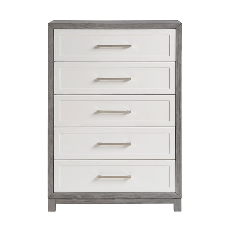 Rowan Ivory/Gray Mirror (Mirror Only) from Homelegance - Luna Furniture