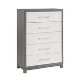 Rowan Ivory/Gray Mirror (Mirror Only) from Homelegance - Luna Furniture