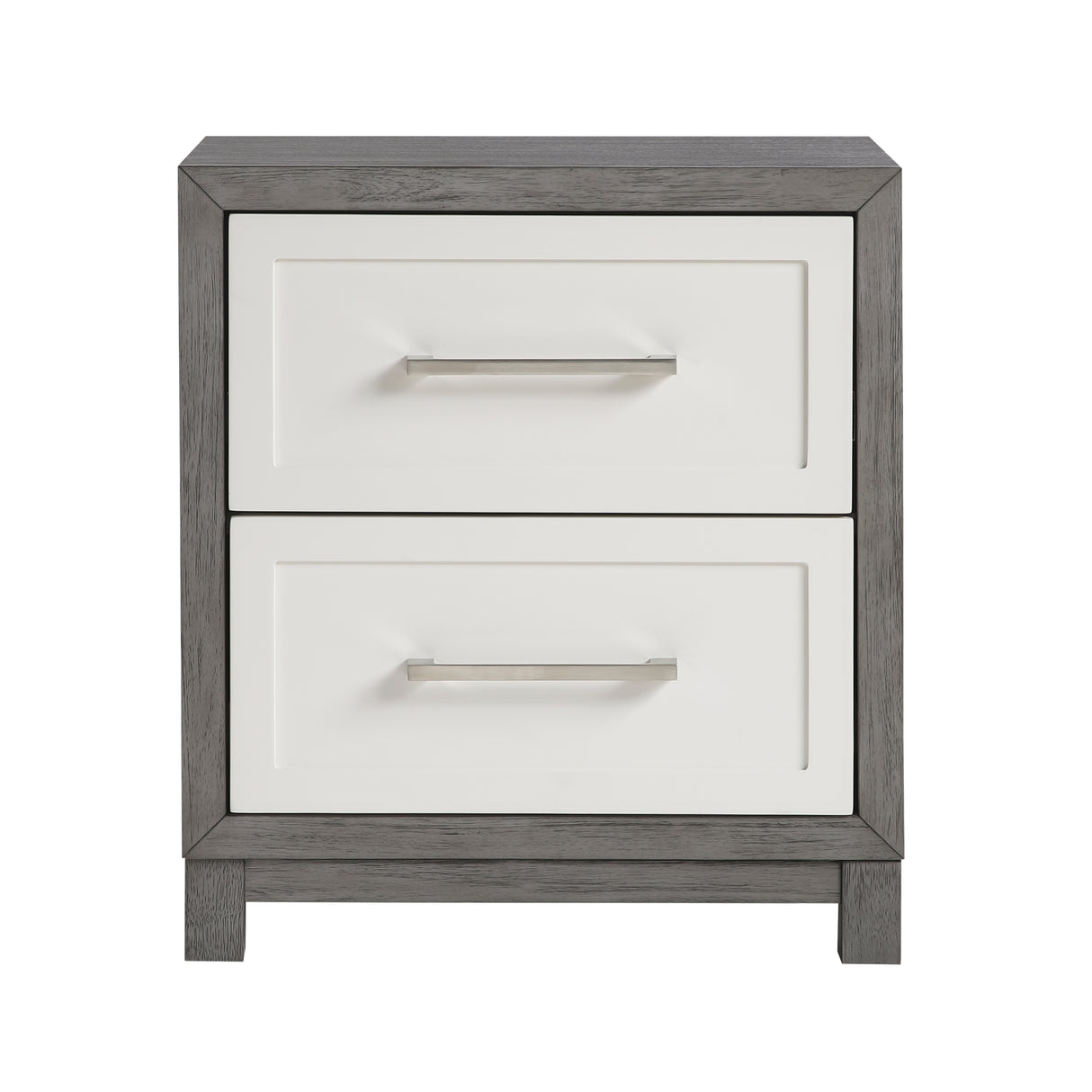 Rowan Ivory/Gray 4pc Set (TB+NS+DR+MR) from Homelegance - Luna Furniture