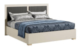 Alfa Champagne Queen Bed from ESF Furniture - Luna Furniture