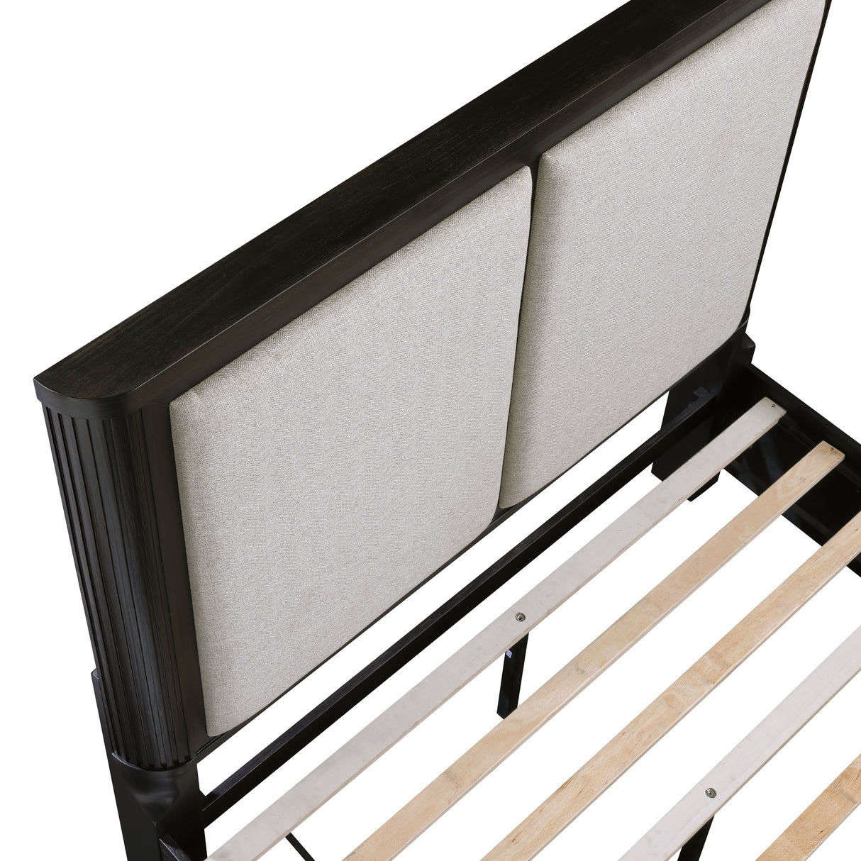 Gilbert Charcoal Queen Storage Platform Bed from Homelegance - Luna Furniture