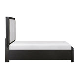 Gilbert Charcoal Upholstered Storage Platform Bedroom Set from Homelegance - Luna Furniture