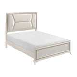 Cinderella Antique White Full Poster Bed from Homelegance - Luna Furniture