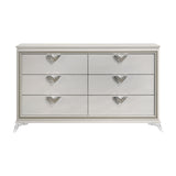 Audra White Nightstand from Homelegance - Luna Furniture