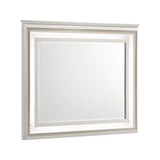 Audra White Mirror (Mirror Only) from Homelegance - Luna Furniture