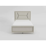 Audra White Eastern King Bed from Homelegance - Luna Furniture
