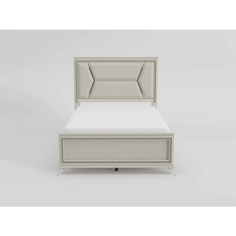 Audra White Eastern King Bed from Homelegance - Luna Furniture