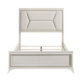 Audra White Eastern King Bed from Homelegance - Luna Furniture