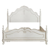 Cinderella Antique White Queen Bed from Homelegance - Luna Furniture