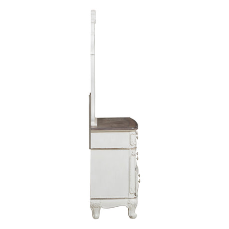 Cinderella Antique White Chest from Homelegance - Luna Furniture