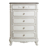 Cinderella Antique White Mirror (Mirror Only) from Homelegance - Luna Furniture