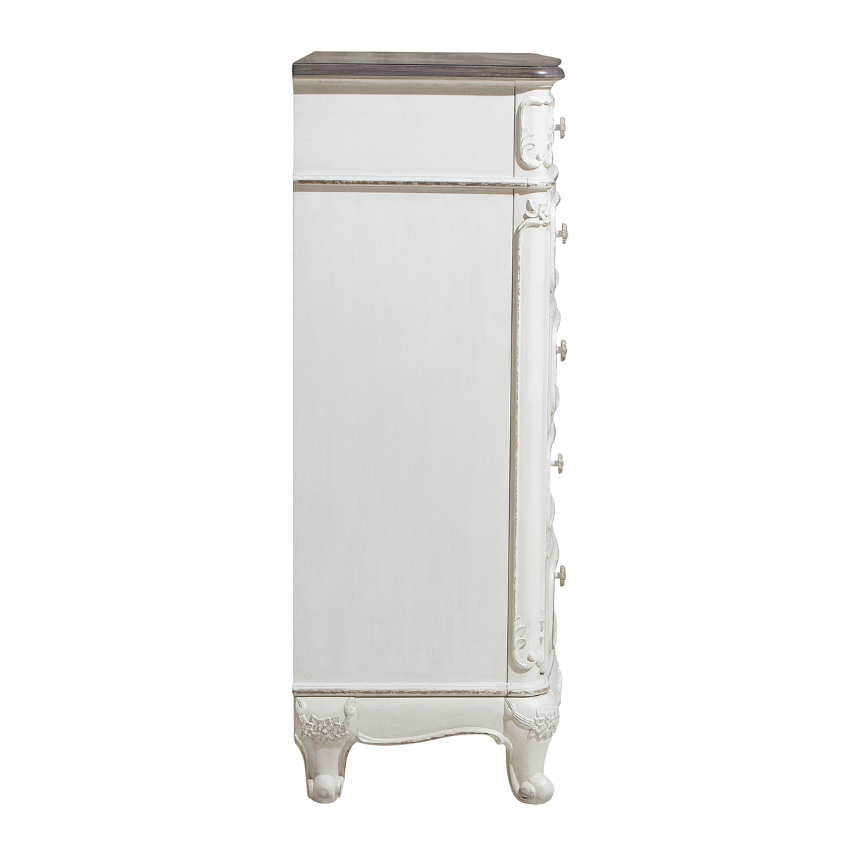Cinderella Antique White Mirror (Mirror Only) from Homelegance - Luna Furniture