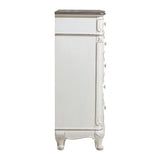 Cinderella Antique White Mirror (Mirror Only) from Homelegance - Luna Furniture