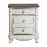 Cinderella Antique White Twin Poster Bed from Homelegance - Luna Furniture