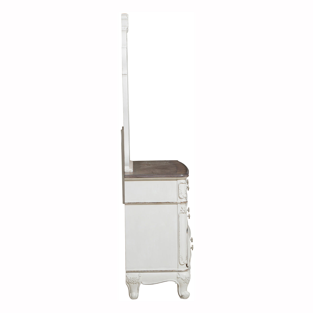 Cinderella Antique White Writing Desk from Homelegance - Luna Furniture