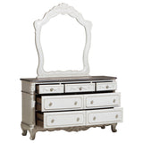 Cinderella Antique White Dresser from Homelegance - Luna Furniture