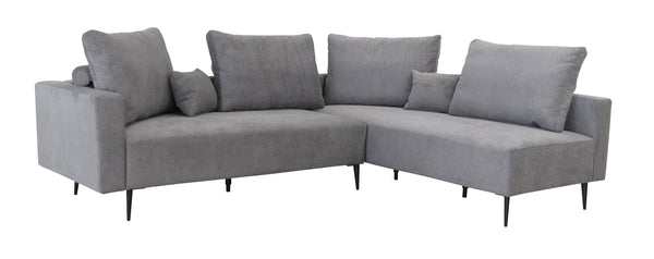 Redford Grey/Silver Sectional
