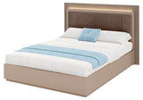 Camel Essenza King Size Bed + Slats Frame Set from ESF Furniture - Luna Furniture