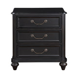 Herman Charcoal Brown 5-Piece Bedroom Set (Queen Bed, Nightstand, Dresser, Mirror, Chest) from Homelegance - Luna Furniture
