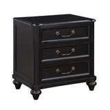 Herman Charcoal Brown 5-Piece Bedroom Set (Queen Bed, Nightstand, Dresser, Mirror, Chest) from Homelegance - Luna Furniture