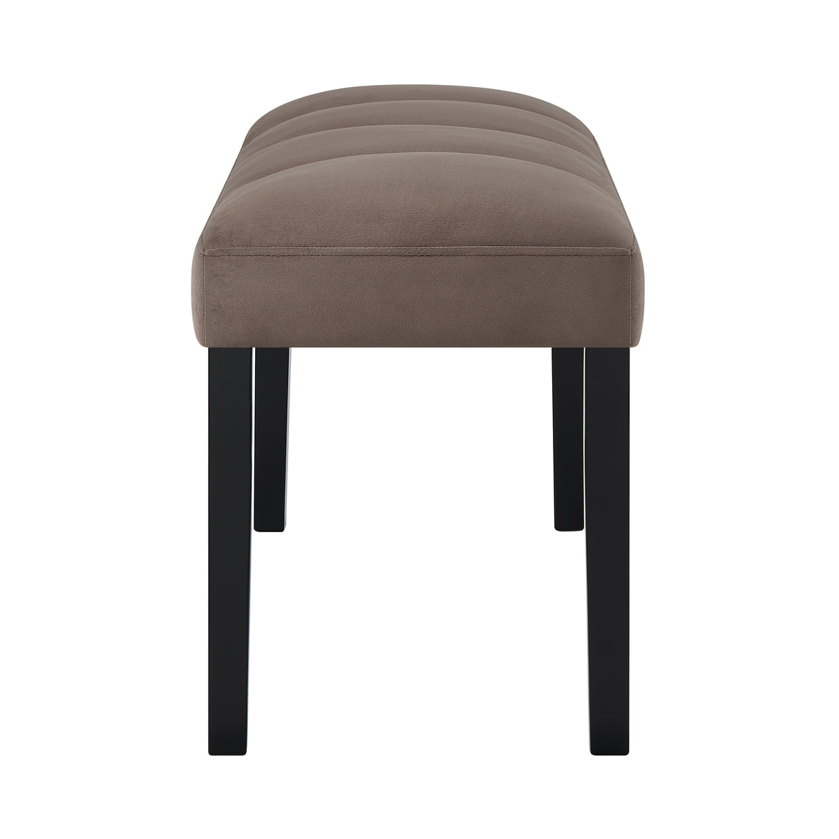 Vega Black/Brown Bench from Crown Mark - Luna Furniture