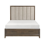 Cambridge Dark Walnut Nightstand from Homelegance - Luna Furniture