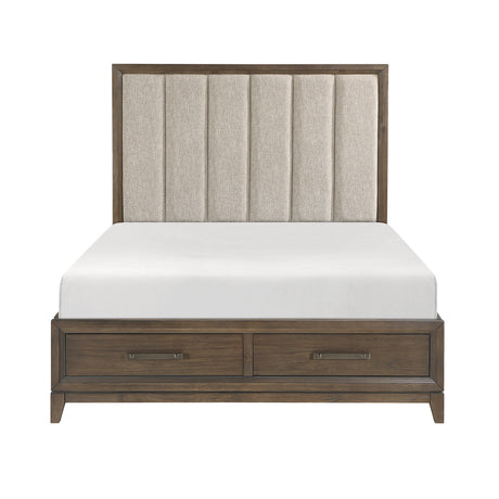 Cambridge Dark Walnut Nightstand from Homelegance - Luna Furniture