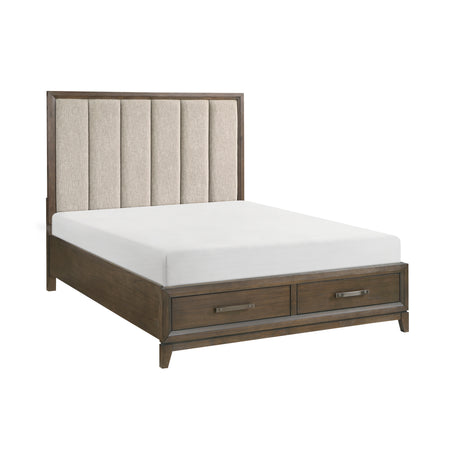Cambridge Dark Walnut Nightstand from Homelegance - Luna Furniture