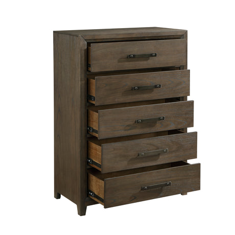 Cambridge Dark Walnut Nightstand from Homelegance - Luna Furniture