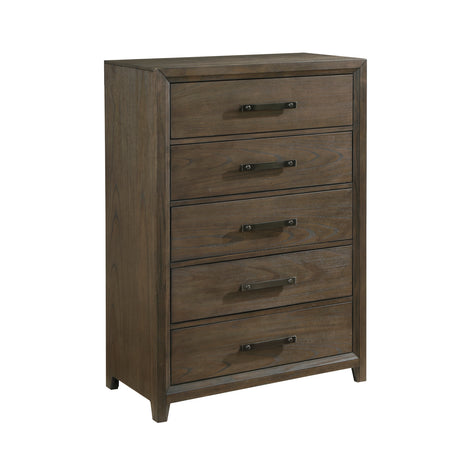 Cambridge Dark Walnut Nightstand from Homelegance - Luna Furniture