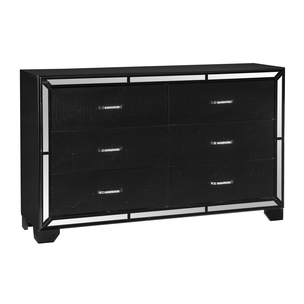 Aveline Black Nightstand from Homelegance - Luna Furniture