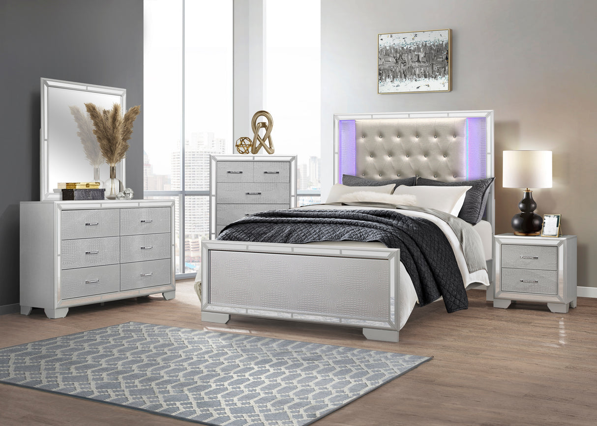 Aveline Black Mirror (Mirror Only) from Homelegance - Luna Furniture