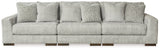 Regent Park Pewter 3-Piece Sectional Sofa from Ashley - Luna Furniture