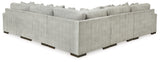Regent Park Pewter 5-Piece Sectional from Ashley - Luna Furniture