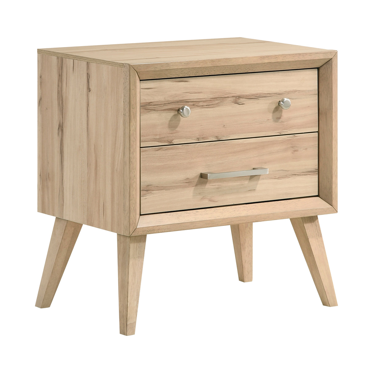 Marrin Natural Oak Queen Bed from Homelegance - Luna Furniture