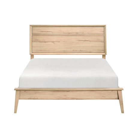 Marrin Natural Oak Eastern King Bed from Homelegance - Luna Furniture