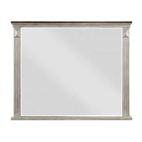 Marquette Gray/Brown Panel Bedroom Set from Homelegance - Luna Furniture