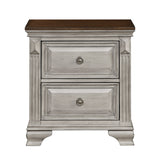 Marquette Gray/Brown Panel Bedroom Set from Homelegance - Luna Furniture