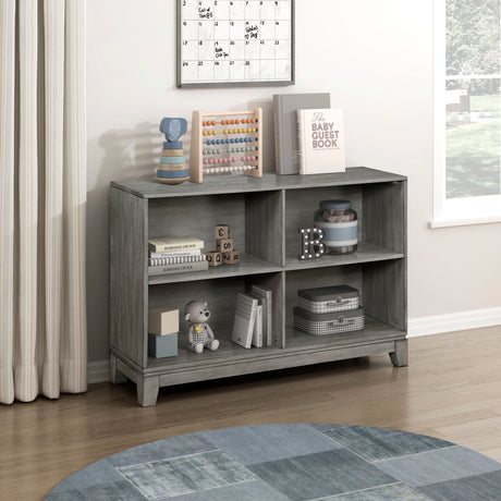 Garretson Gray Writing Desk from Homelegance - Luna Furniture