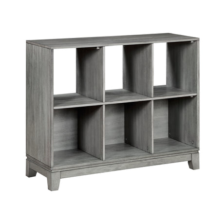 Garretson Gray Bookcase from Homelegance - Luna Furniture