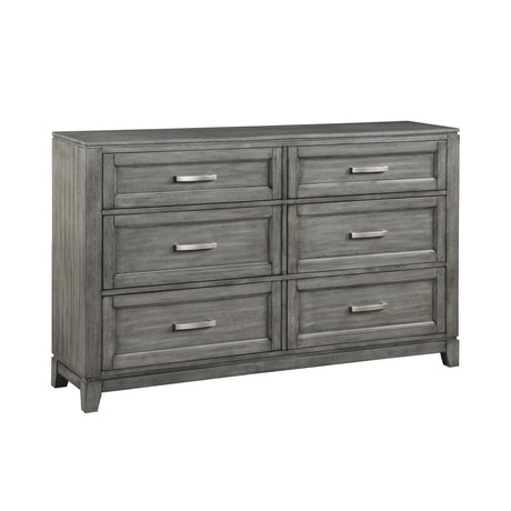 Garretson Gray Queen Storage Platform Bed from Homelegance - Luna Furniture