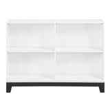 Garretson White 5-Piece Bedroom Set (Queen Bed, Nightstand, Dresser, Mirror, Chest) from Homelegance - Luna Furniture