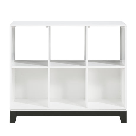 Garretson White 5-Piece Bedroom Set (Queen Bed, Nightstand, Dresser, Mirror, Chest) from Homelegance - Luna Furniture