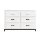 Garretson White Mirror (Mirror Only) from Homelegance - Luna Furniture