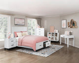 Garretson White Dresser from Homelegance - Luna Furniture