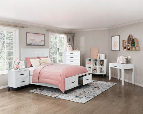 Garretson White Dresser from Homelegance - Luna Furniture