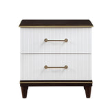 Garretson White 5-Piece Youth Bedroom Set (Twin Bed, Nightstand, Dresser, Mirror, Chest) from Homelegance - Luna Furniture