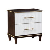 Garretson White 5-Piece Youth Bedroom Set (Twin Bed, Nightstand, Dresser, Mirror, Chest) from Homelegance - Luna Furniture